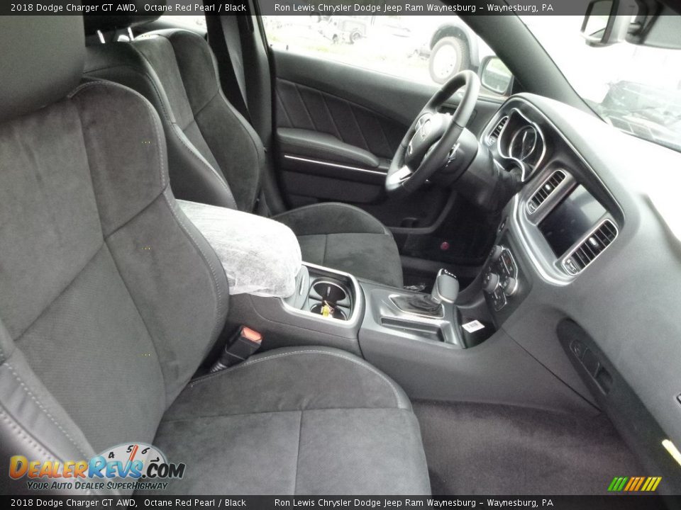 2018 Dodge Charger GT AWD Octane Red Pearl / Black Photo #9