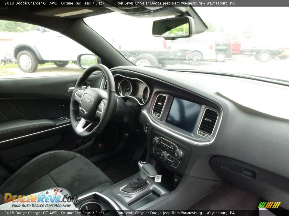 2018 Dodge Charger GT AWD Octane Red Pearl / Black Photo #10