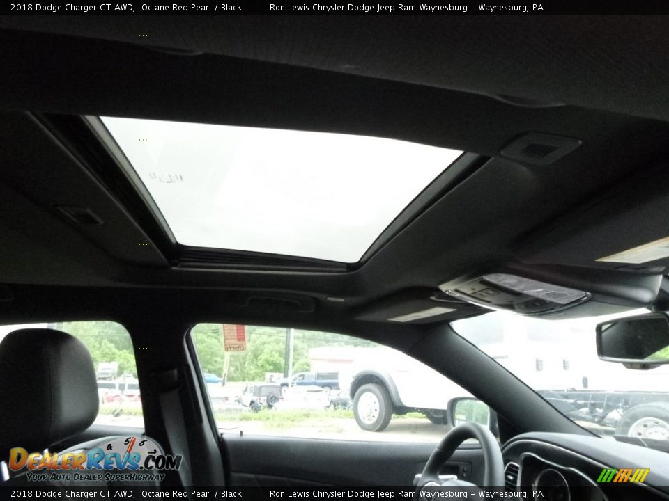 2018 Dodge Charger GT AWD Octane Red Pearl / Black Photo #11