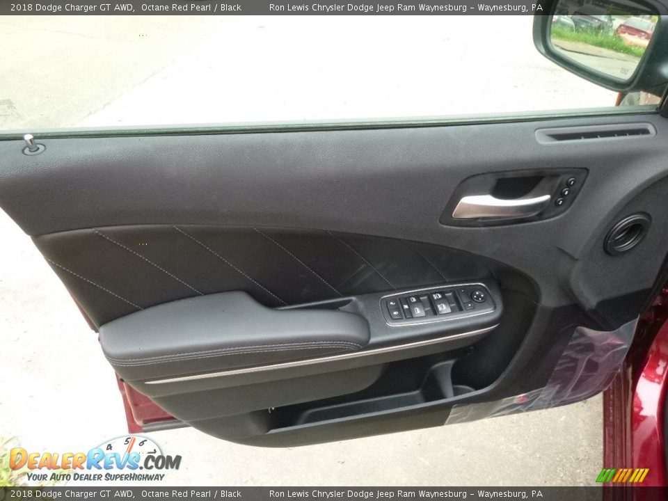 2018 Dodge Charger GT AWD Octane Red Pearl / Black Photo #13