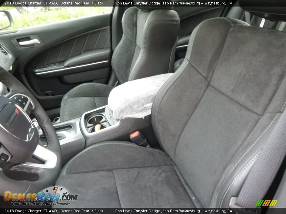 2018 Dodge Charger GT AWD Octane Red Pearl / Black Photo #14