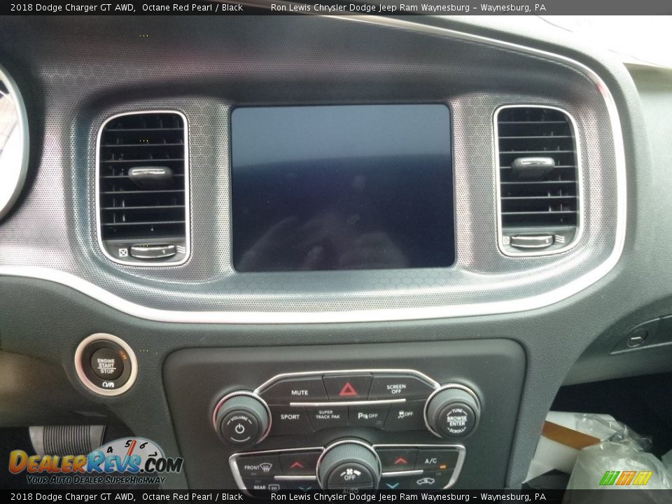 2018 Dodge Charger GT AWD Octane Red Pearl / Black Photo #16