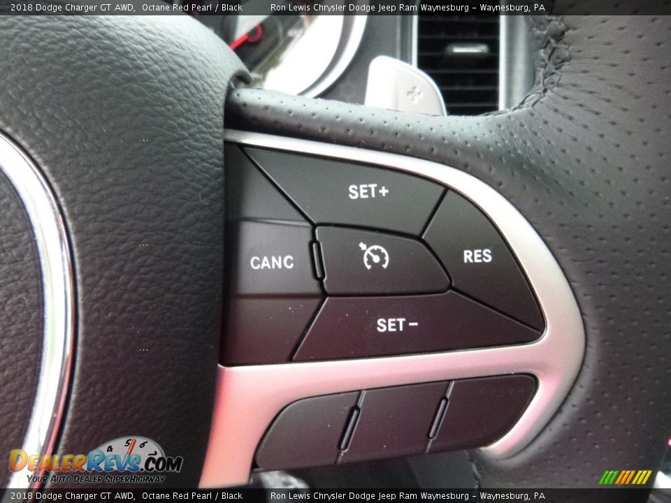 2018 Dodge Charger GT AWD Octane Red Pearl / Black Photo #18