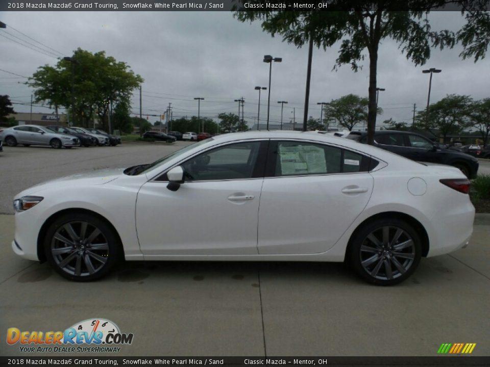 Snowflake White Pearl Mica 2018 Mazda Mazda6 Grand Touring Photo #2