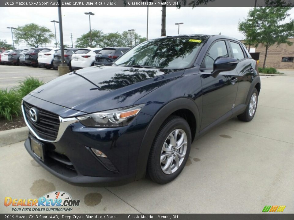 Front 3/4 View of 2019 Mazda CX-3 Sport AWD Photo #1