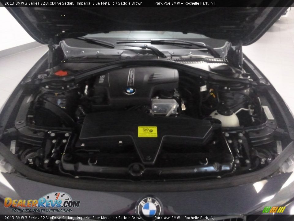 2013 BMW 3 Series 328i xDrive Sedan Imperial Blue Metallic / Saddle Brown Photo #30