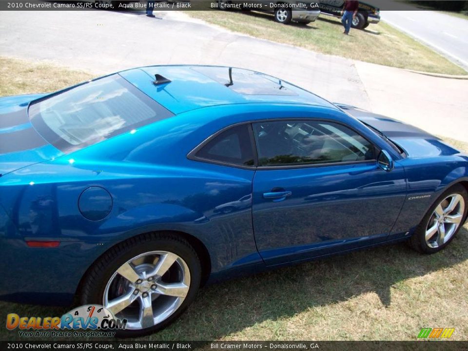 2010 Chevrolet Camaro SS/RS Coupe Aqua Blue Metallic / Black Photo #1