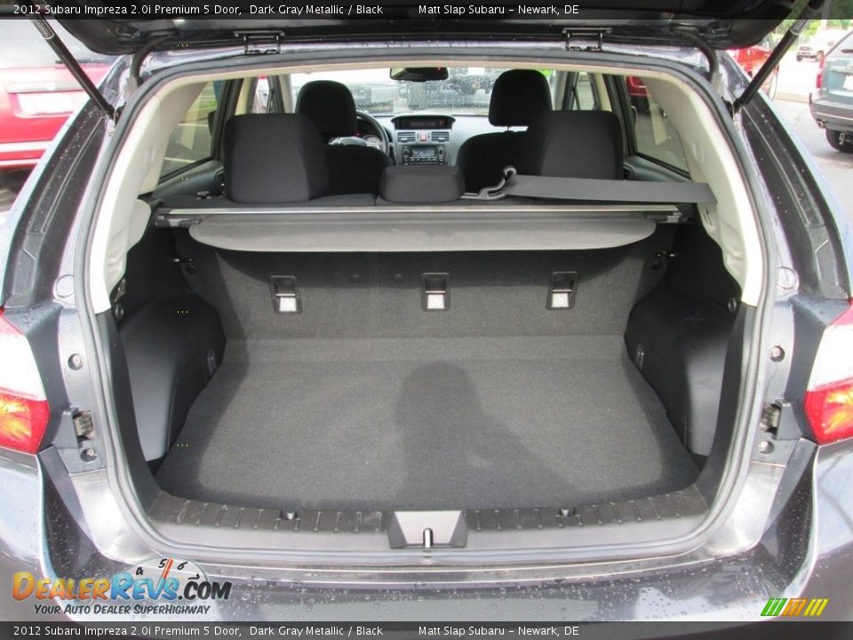 2012 Subaru Impreza 2.0i Premium 5 Door Dark Gray Metallic / Black Photo #20