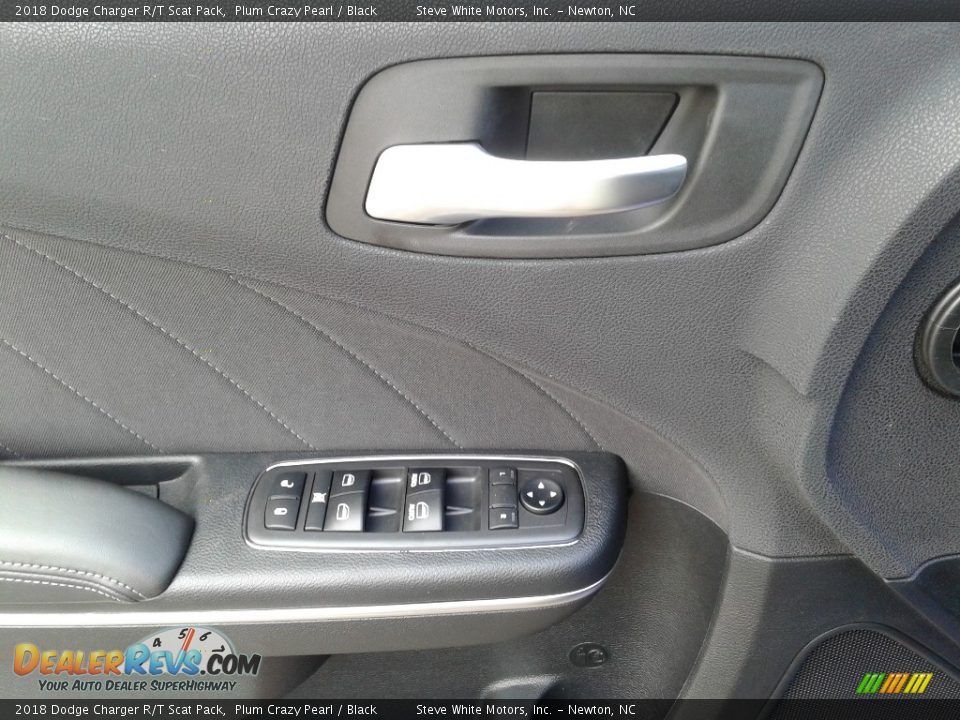 2018 Dodge Charger R/T Scat Pack Plum Crazy Pearl / Black Photo #9