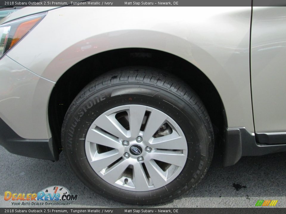 2018 Subaru Outback 2.5i Premium Tungsten Metallic / Ivory Photo #23
