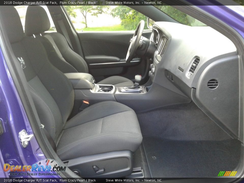 2018 Dodge Charger R/T Scat Pack Plum Crazy Pearl / Black Photo #15