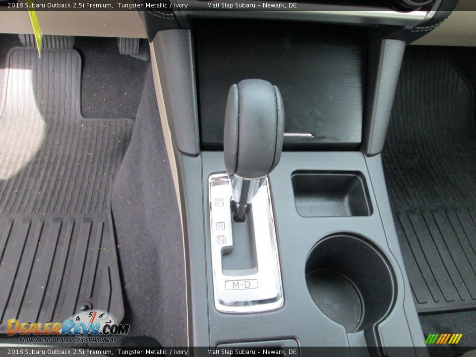2018 Subaru Outback 2.5i Premium Tungsten Metallic / Ivory Photo #27