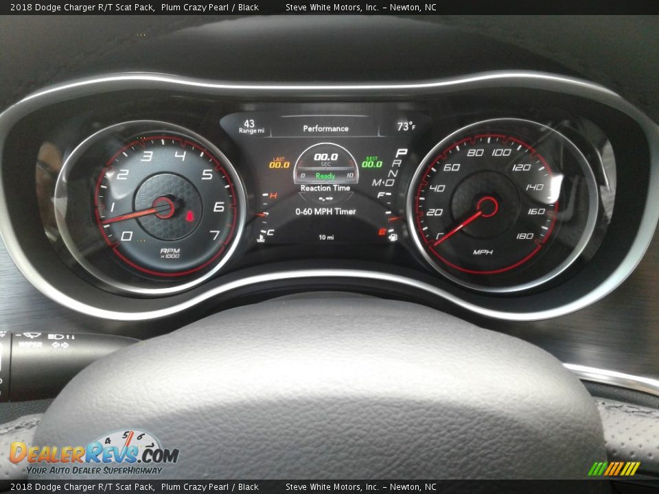 2018 Dodge Charger R/T Scat Pack Plum Crazy Pearl / Black Photo #19