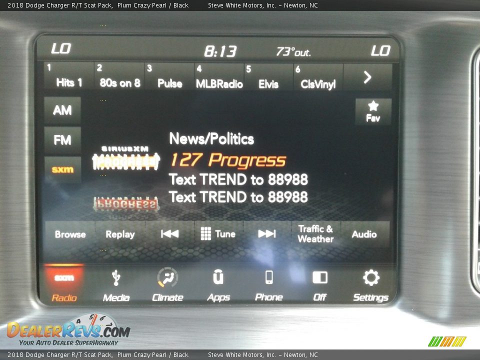 2018 Dodge Charger R/T Scat Pack Plum Crazy Pearl / Black Photo #21