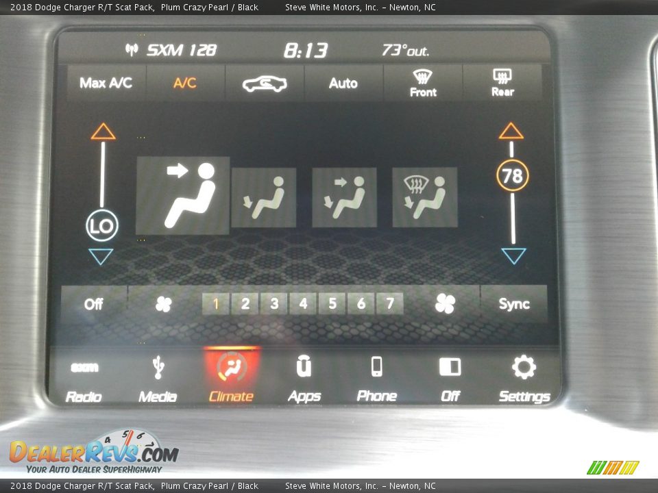 2018 Dodge Charger R/T Scat Pack Plum Crazy Pearl / Black Photo #22