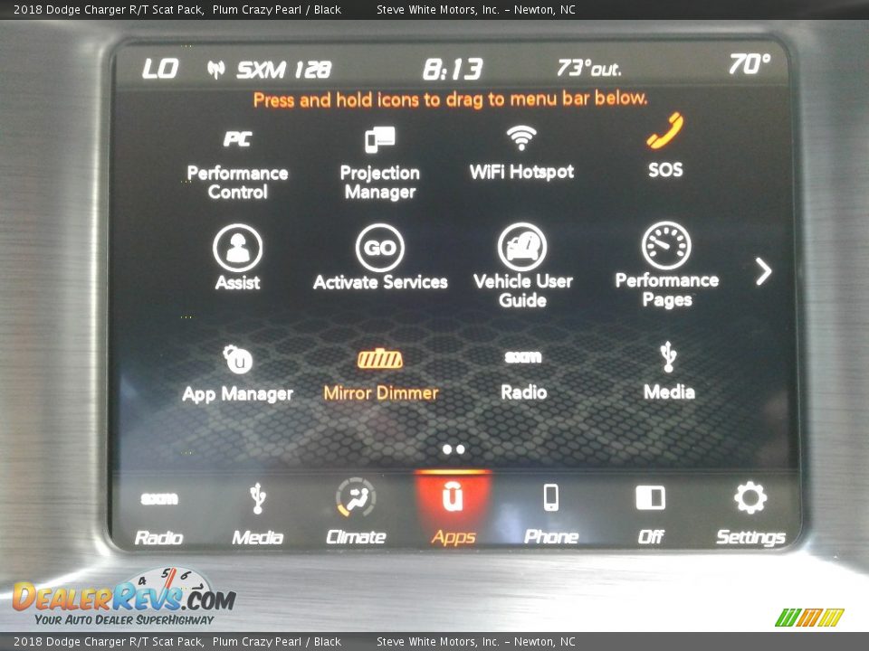 2018 Dodge Charger R/T Scat Pack Plum Crazy Pearl / Black Photo #23