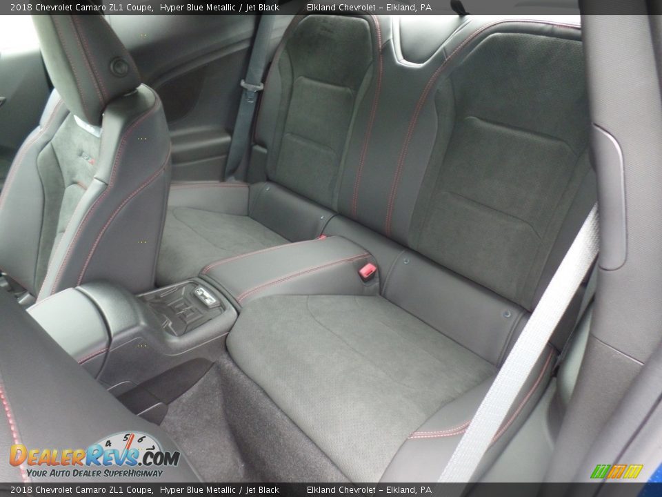 Rear Seat of 2018 Chevrolet Camaro ZL1 Coupe Photo #19