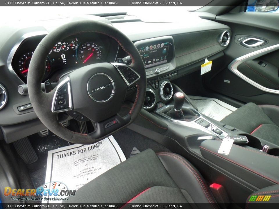 Front Seat of 2018 Chevrolet Camaro ZL1 Coupe Photo #20