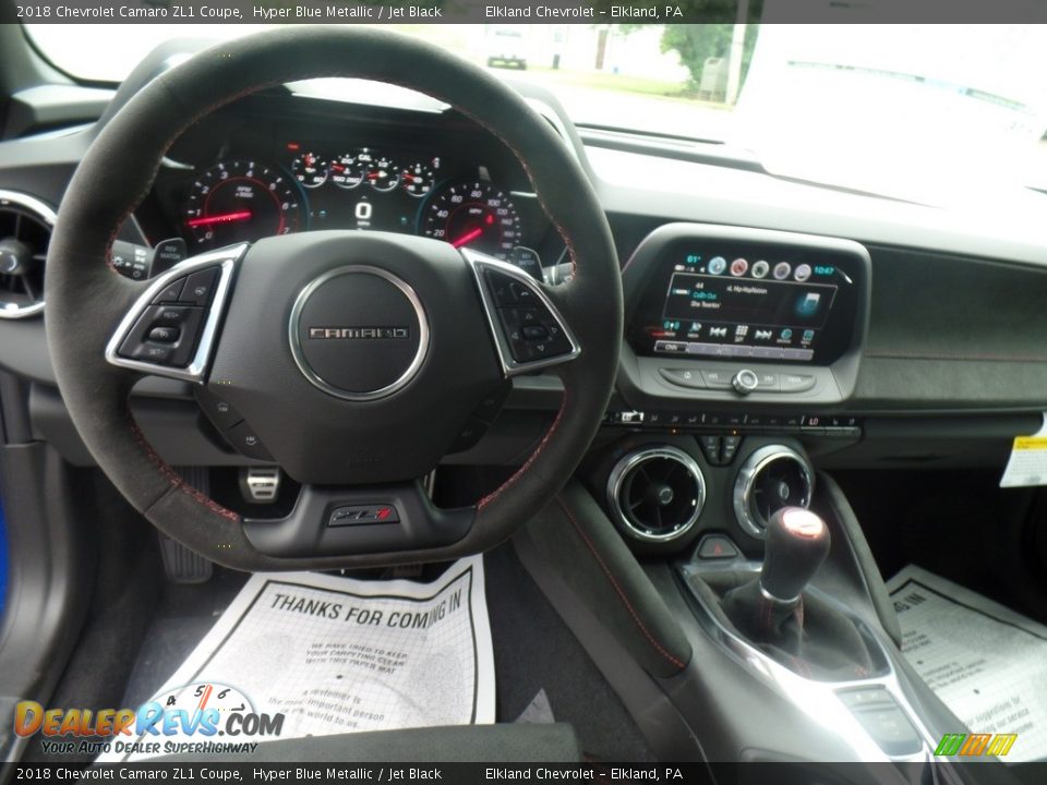 Dashboard of 2018 Chevrolet Camaro ZL1 Coupe Photo #21