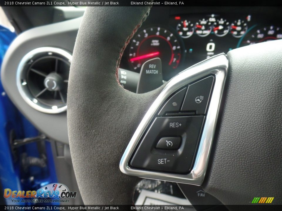 Controls of 2018 Chevrolet Camaro ZL1 Coupe Photo #24