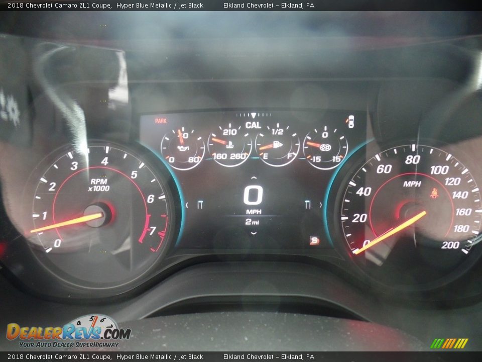 2018 Chevrolet Camaro ZL1 Coupe Gauges Photo #27