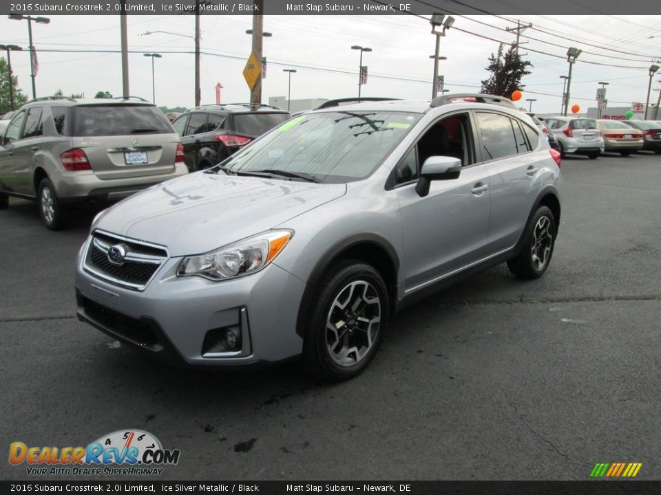 2016 Subaru Crosstrek 2.0i Limited Ice Silver Metallic / Black Photo #2