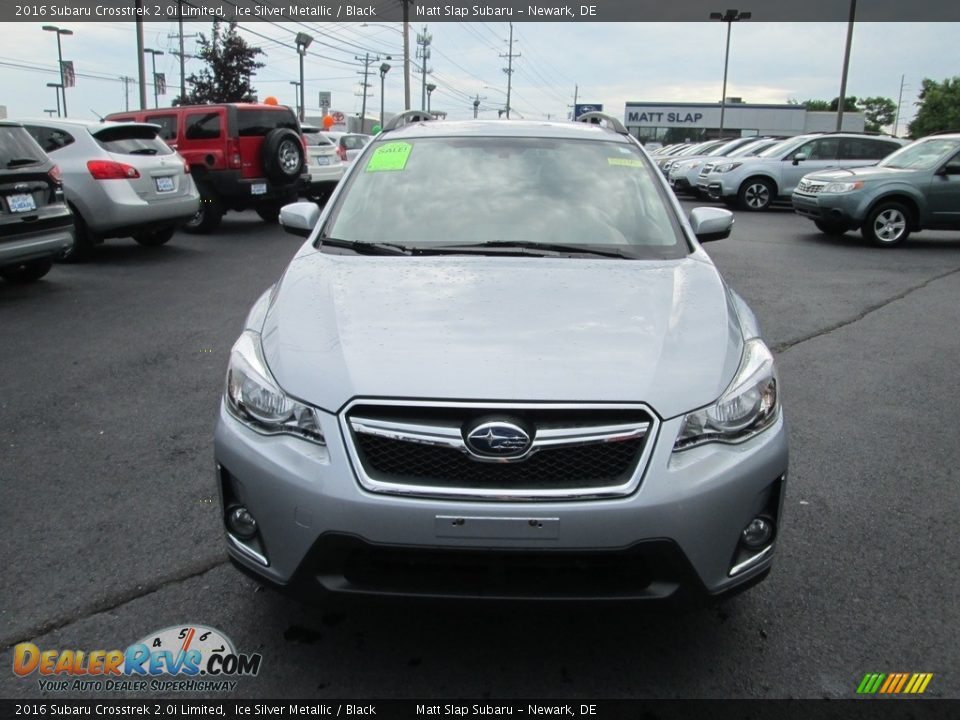 2016 Subaru Crosstrek 2.0i Limited Ice Silver Metallic / Black Photo #3