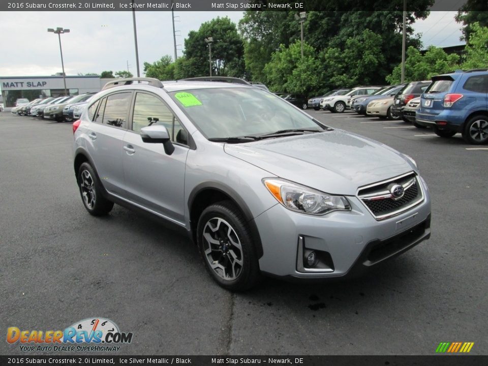 2016 Subaru Crosstrek 2.0i Limited Ice Silver Metallic / Black Photo #4