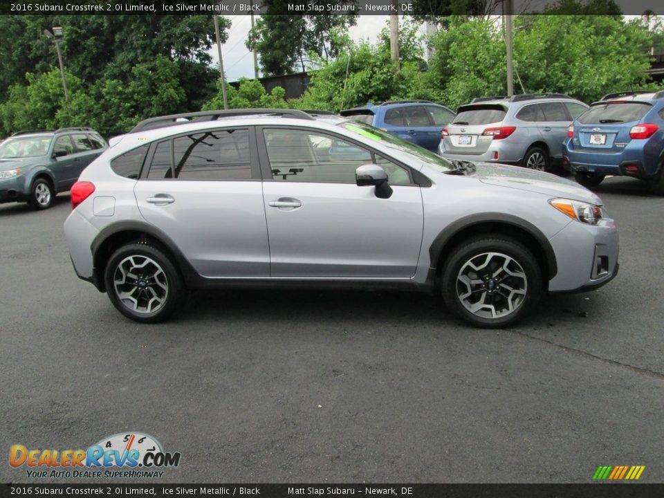 2016 Subaru Crosstrek 2.0i Limited Ice Silver Metallic / Black Photo #5