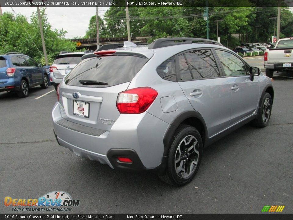 2016 Subaru Crosstrek 2.0i Limited Ice Silver Metallic / Black Photo #6