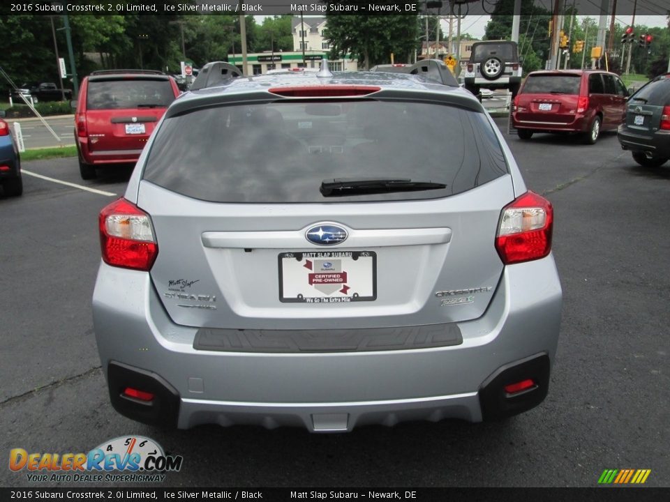 2016 Subaru Crosstrek 2.0i Limited Ice Silver Metallic / Black Photo #7
