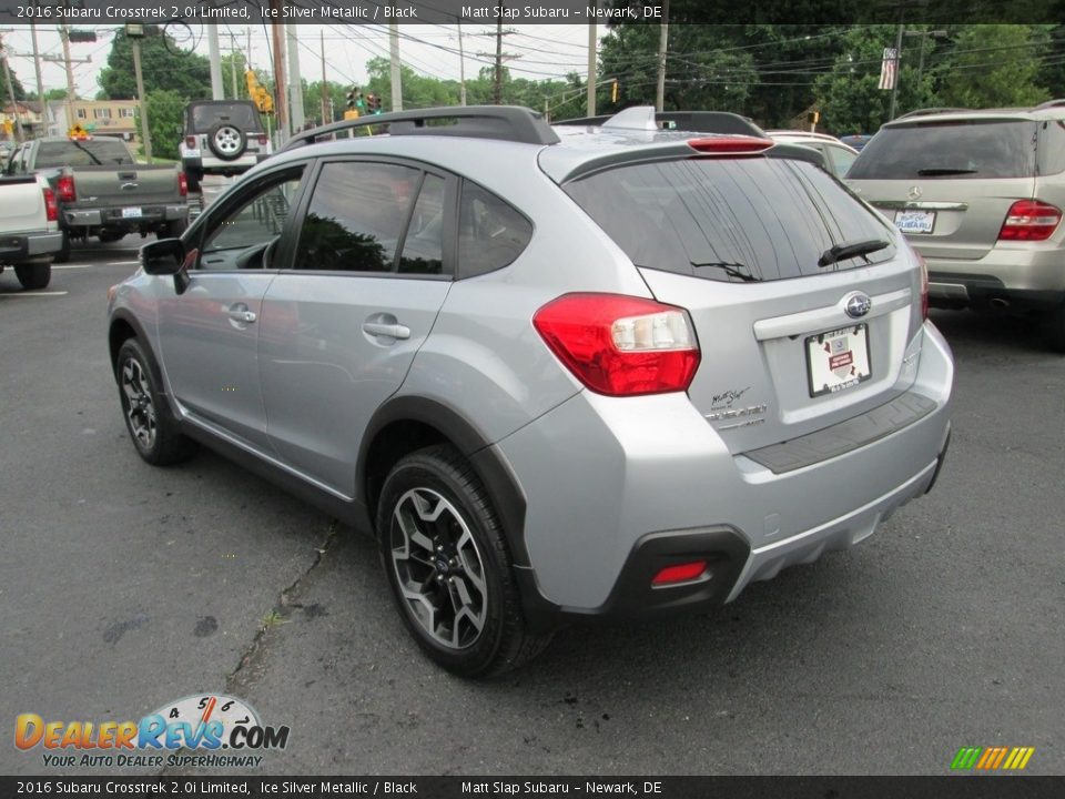 2016 Subaru Crosstrek 2.0i Limited Ice Silver Metallic / Black Photo #8