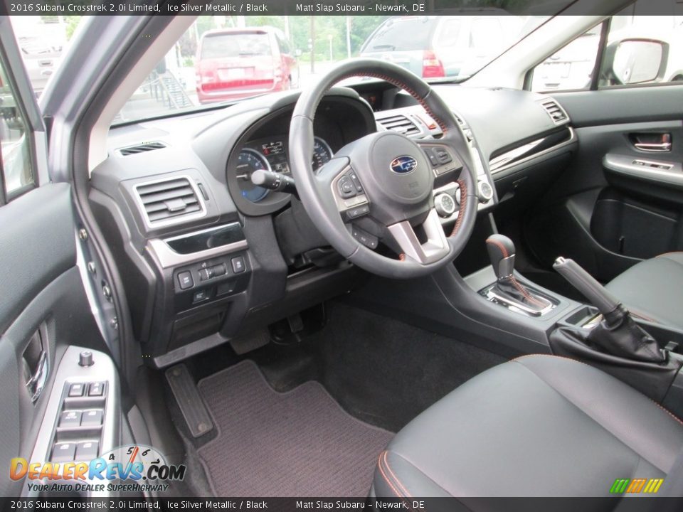 2016 Subaru Crosstrek 2.0i Limited Ice Silver Metallic / Black Photo #12