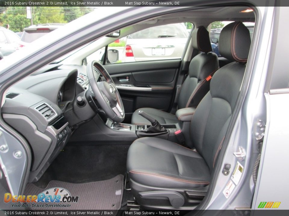 2016 Subaru Crosstrek 2.0i Limited Ice Silver Metallic / Black Photo #13