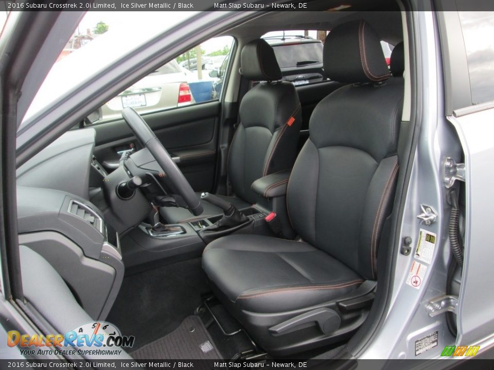 2016 Subaru Crosstrek 2.0i Limited Ice Silver Metallic / Black Photo #16