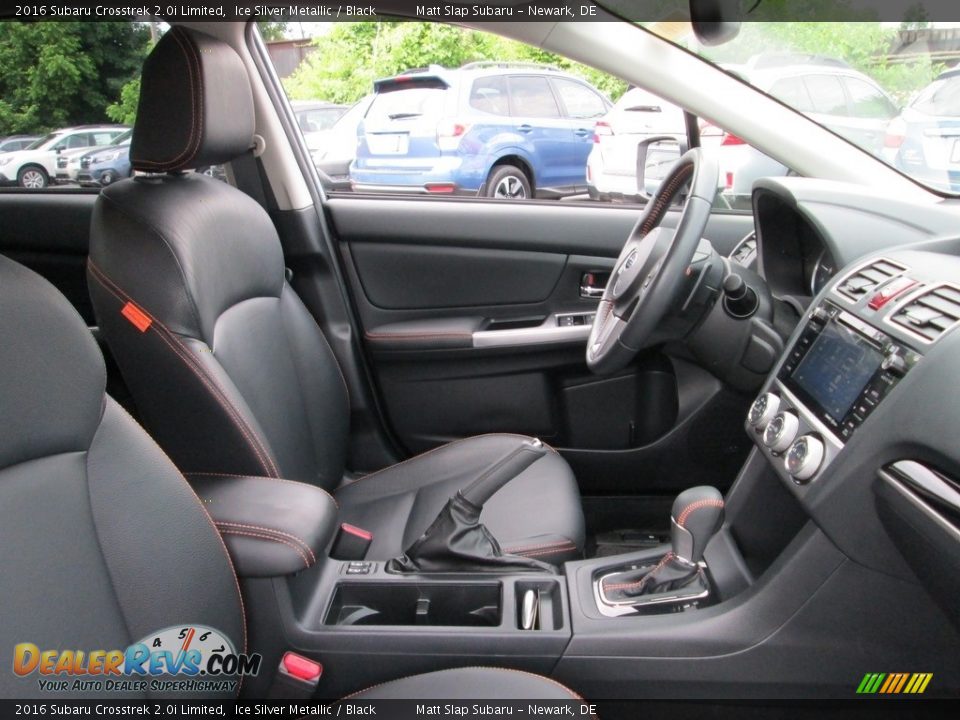 2016 Subaru Crosstrek 2.0i Limited Ice Silver Metallic / Black Photo #17