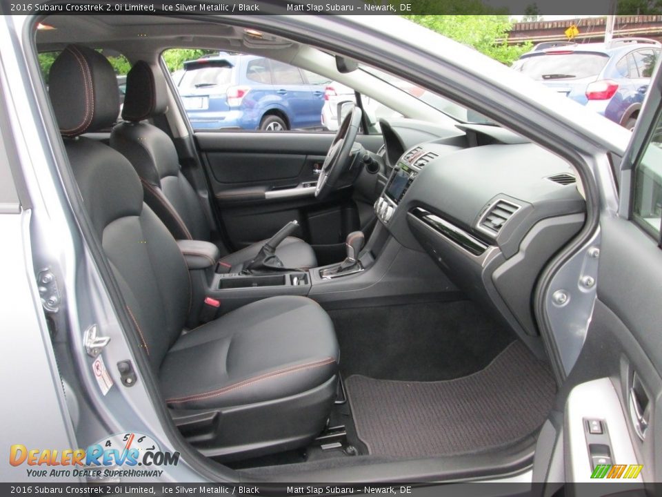 2016 Subaru Crosstrek 2.0i Limited Ice Silver Metallic / Black Photo #18