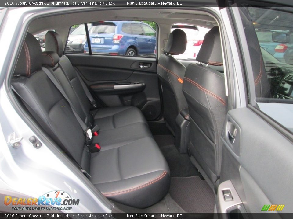 2016 Subaru Crosstrek 2.0i Limited Ice Silver Metallic / Black Photo #19