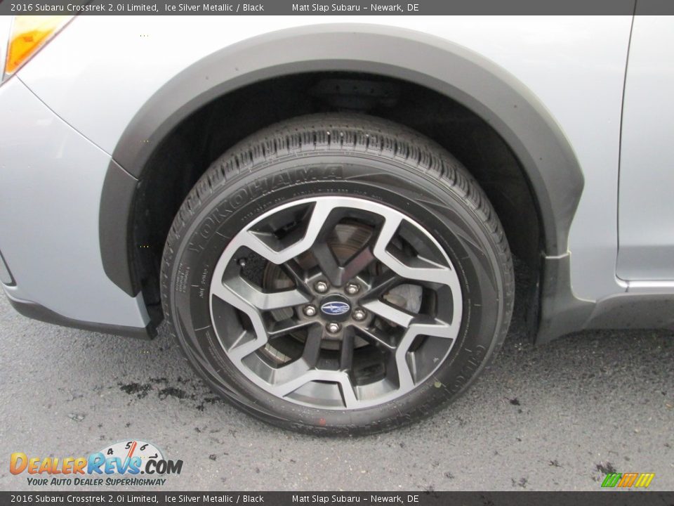2016 Subaru Crosstrek 2.0i Limited Ice Silver Metallic / Black Photo #23