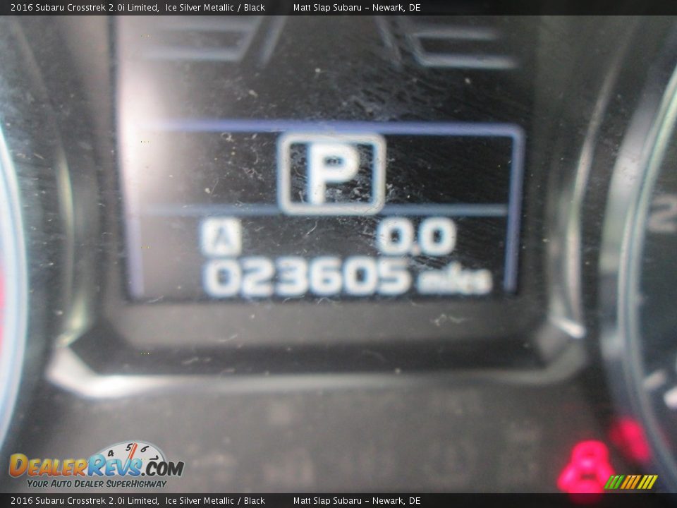 2016 Subaru Crosstrek 2.0i Limited Ice Silver Metallic / Black Photo #29