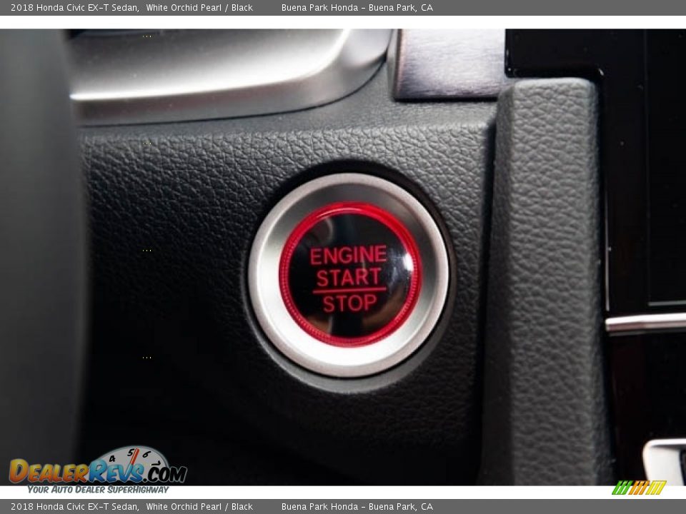 2018 Honda Civic EX-T Sedan White Orchid Pearl / Black Photo #15