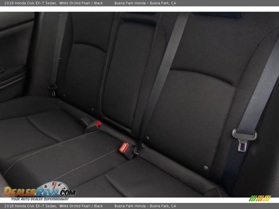 2018 Honda Civic EX-T Sedan White Orchid Pearl / Black Photo #19