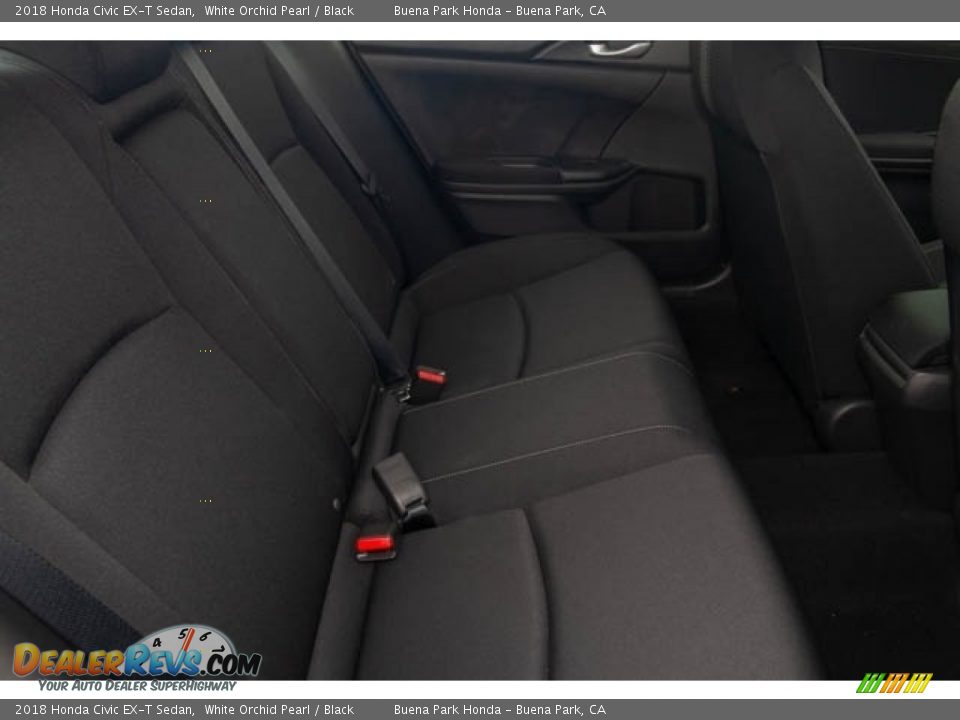 2018 Honda Civic EX-T Sedan White Orchid Pearl / Black Photo #21