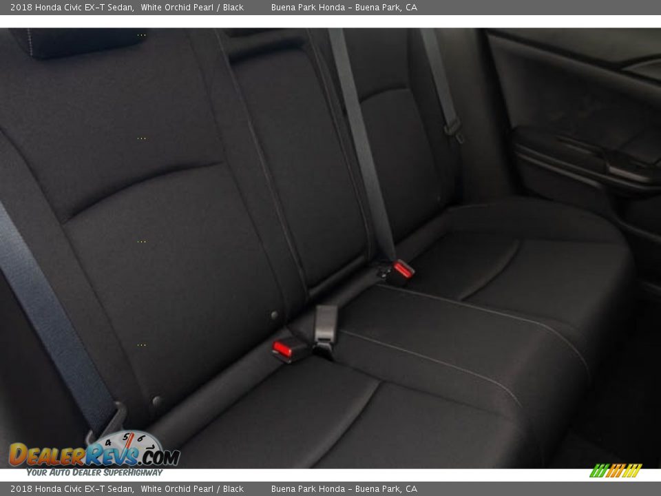 2018 Honda Civic EX-T Sedan White Orchid Pearl / Black Photo #22