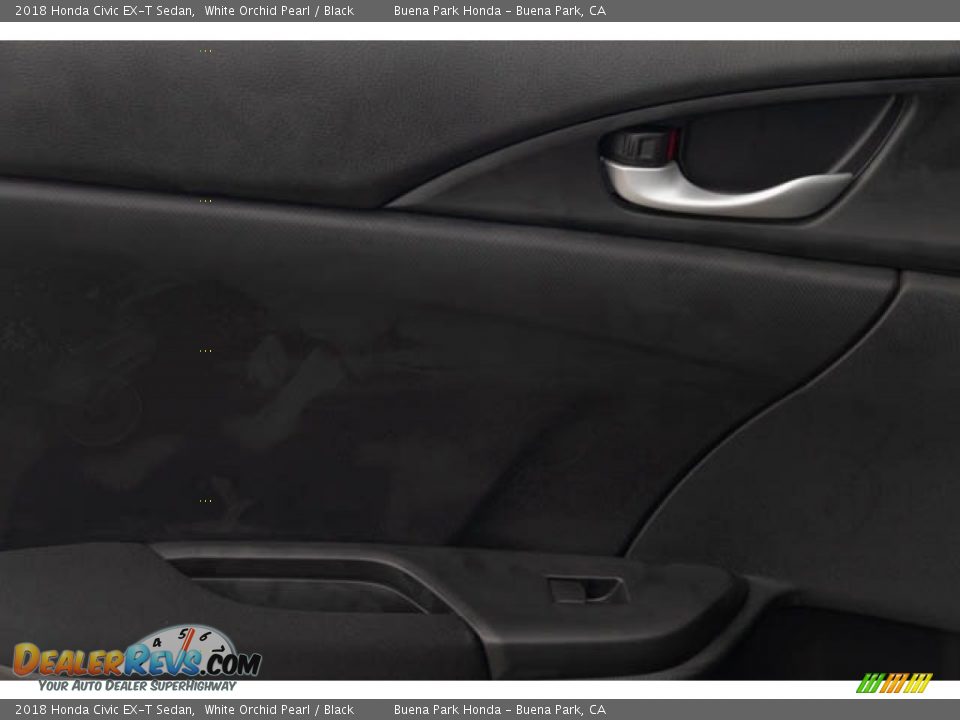 2018 Honda Civic EX-T Sedan White Orchid Pearl / Black Photo #27