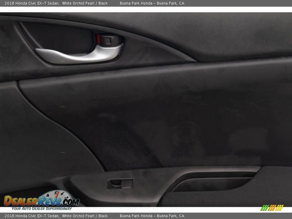 2018 Honda Civic EX-T Sedan White Orchid Pearl / Black Photo #28