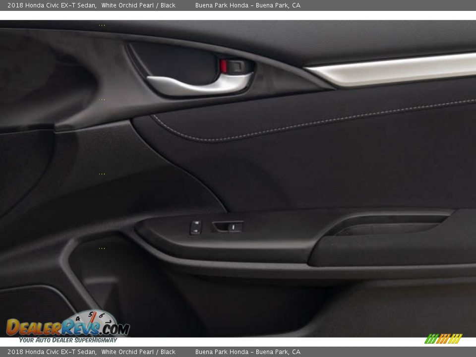 2018 Honda Civic EX-T Sedan White Orchid Pearl / Black Photo #29