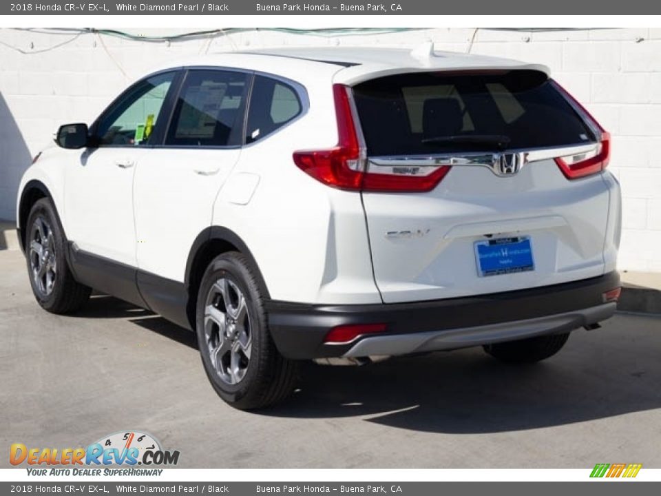 2018 Honda CR-V EX-L White Diamond Pearl / Black Photo #2