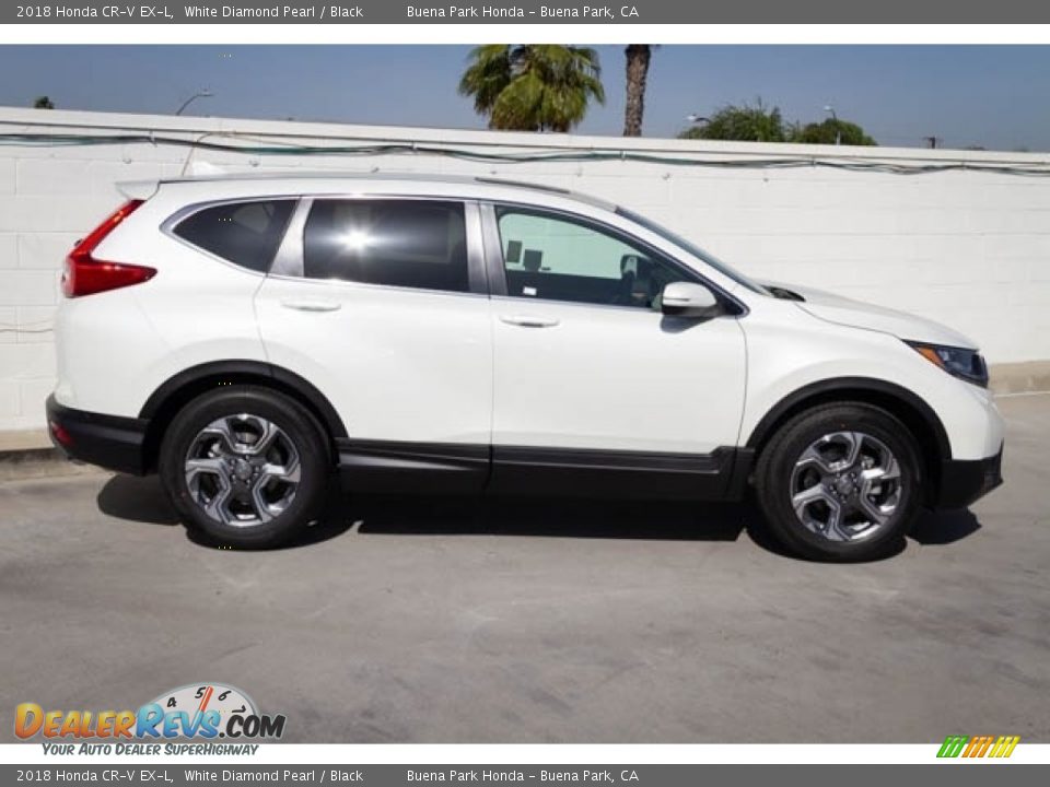 2018 Honda CR-V EX-L White Diamond Pearl / Black Photo #5