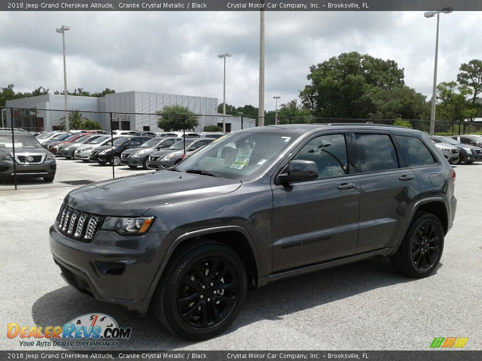 2018 Jeep Grand Cherokee Altitude Granite Crystal Metallic / Black Photo #1